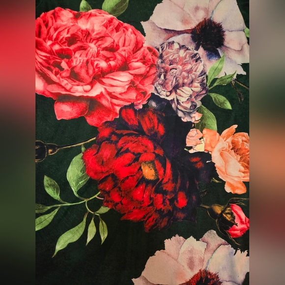 ✨️HOST PICK✨️ Smashed Lemon Floral Stretch Midi Dress with 3/4 Sleeves - Picture 6 of 14